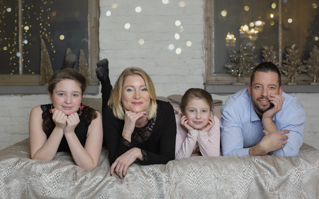 Karácsonyi családi fotózás