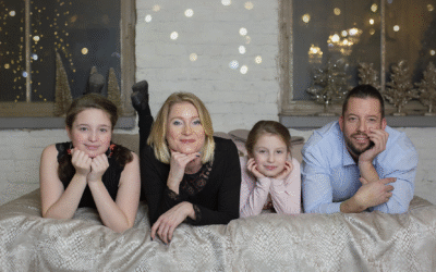 Karácsonyi családi fotózás
